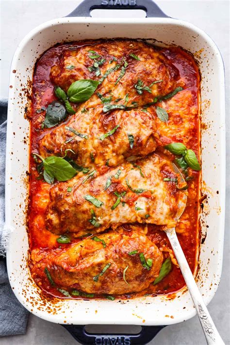 Chicken Parmesan, Topped with Mozzarella Cheese, Marinara Sauce and a Chiffonade of Basil-OCC - calories, carbs, nutrition