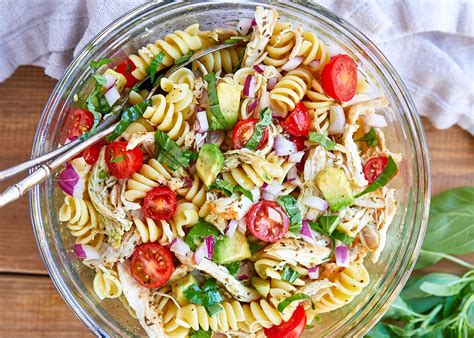Chicken Pasta Salad - calories, carbs, nutrition