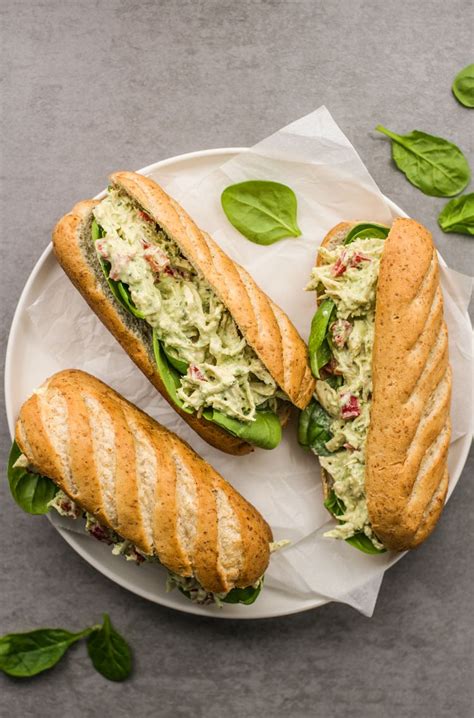 Chicken Pesto Salad Sandwich - calories, carbs, nutrition