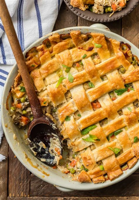 Chicken Pot Pie Casserole - calories, carbs, nutrition