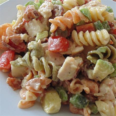 Chicken Salad Club withPasta Salad - calories, carbs, nutrition