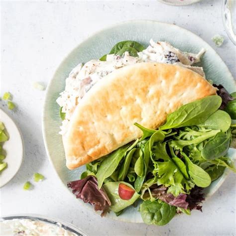 Chicken Salad Pita - calories, carbs, nutrition