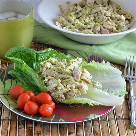 Chicken Salad w/Tarragon Pesto - calories, carbs, nutrition