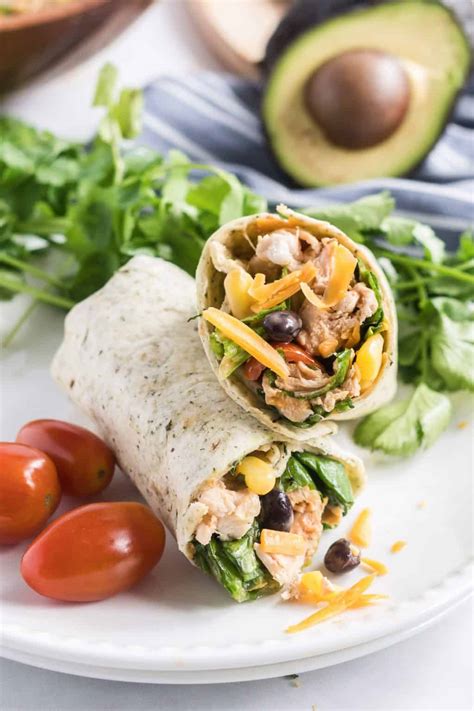 Chicken Salad Wrap withCole Slaw - calories, carbs, nutrition