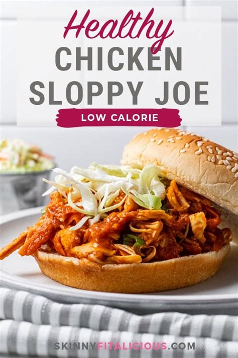 Chicken Sloppy Joe - calories, carbs, nutrition