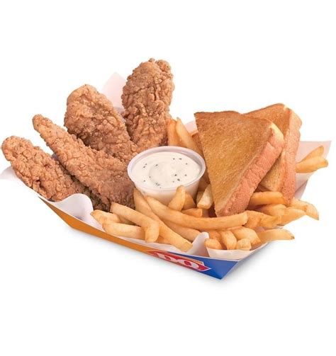 Chicken Strip Basket - calories, carbs, nutrition