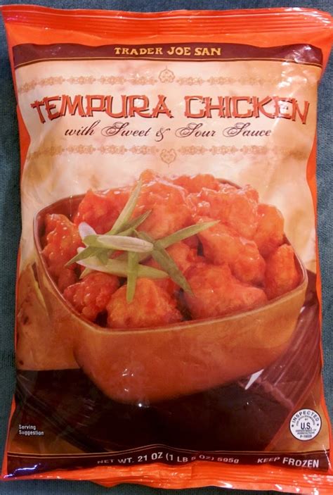 Chicken Sweet & Sour Tempura - calories, carbs, nutrition