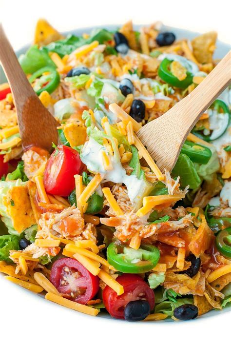 Chicken Taco Salad - calories, carbs, nutrition