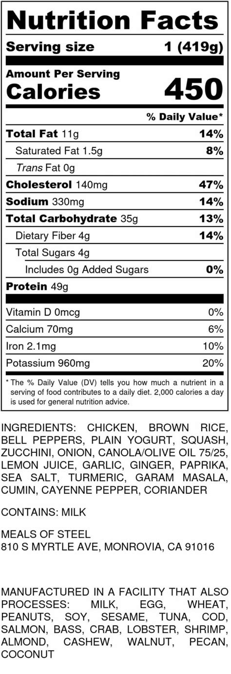 Chicken Tandoori - calories, carbs, nutrition