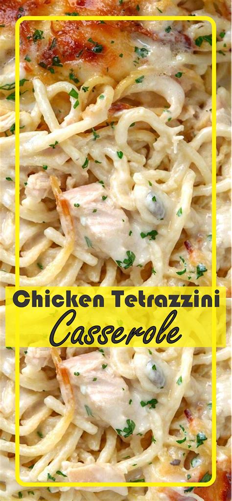 Chicken Tetrazzini Casserette - calories, carbs, nutrition