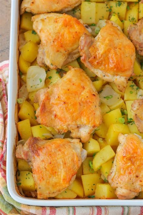 Chicken Thigh Roasted Rosemary Potatoes - calories, carbs, nutrition