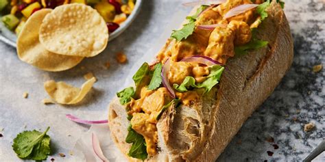 Chicken Tikka Baguette - calories, carbs, nutrition