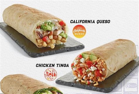 Chicken Tinga and Cheese Burrito - calories, carbs, nutrition