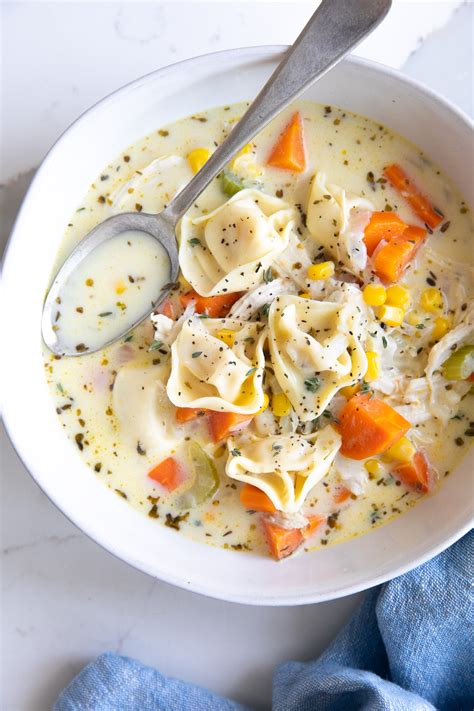 Chicken Tortellini Soup - calories, carbs, nutrition