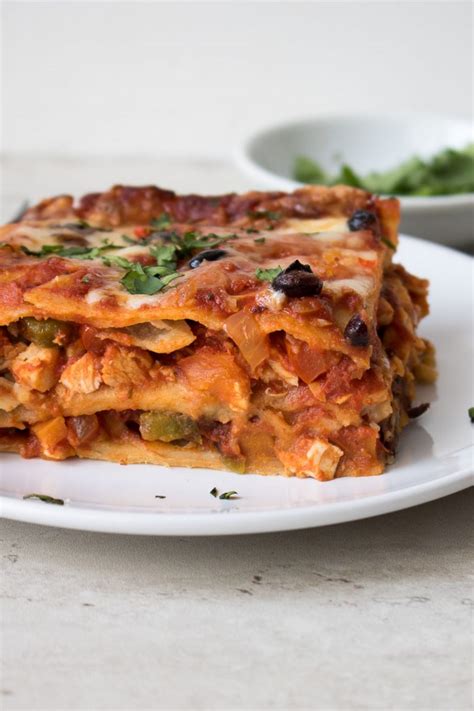 Chicken Tortilla Casserole - calories, carbs, nutrition