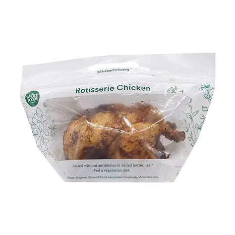 Chicken Whole Rotisserie Cajun 2 Quarters - calories, carbs, nutrition