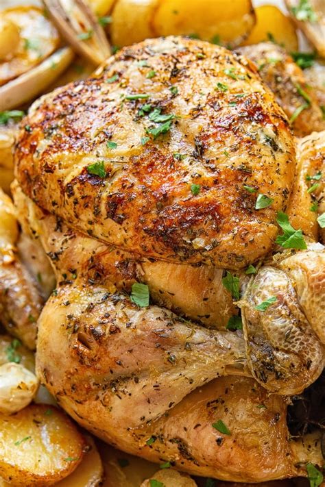 Chicken Whole Rotisserie Rosemary & Thyme - calories, carbs, nutrition