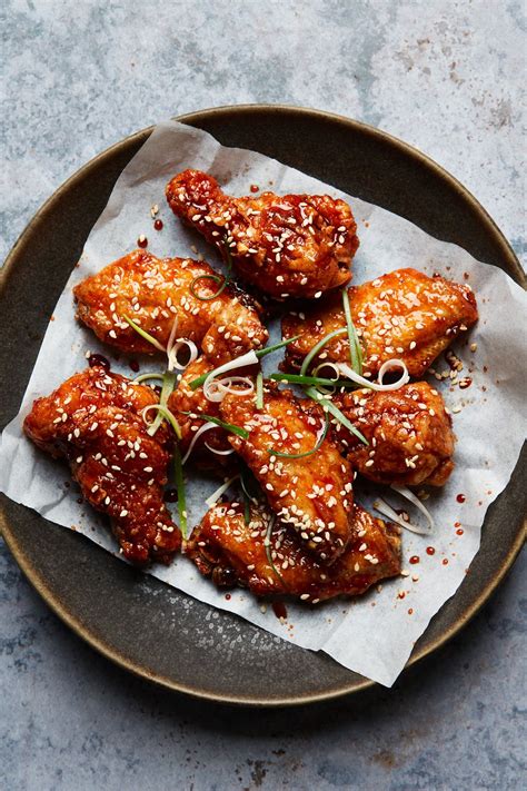 Chicken Wings Korean Spicy 6 EA - calories, carbs, nutrition