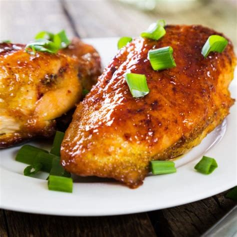 Chicken with Apricot Glaze - calories, carbs, nutrition