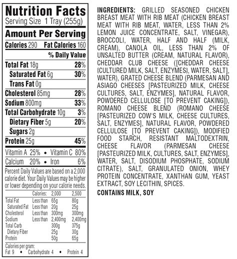 Chicken with Broccoli - calories, carbs, nutrition