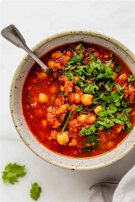 Chickpea & Vegetable Moroccan Stew - calories, carbs, nutrition