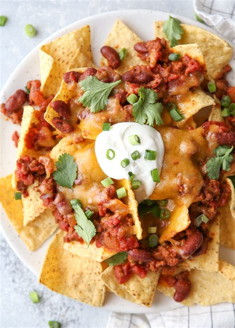 Chili Cheese Nachos - calories, carbs, nutrition