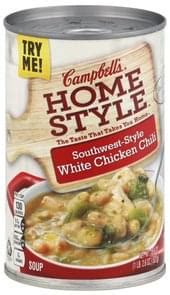 Chili Chicken & White Bean Campbells 16 oz - calories, carbs, nutrition