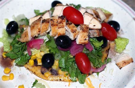 Chili Lime Black Bean Tostada - calories, carbs, nutrition