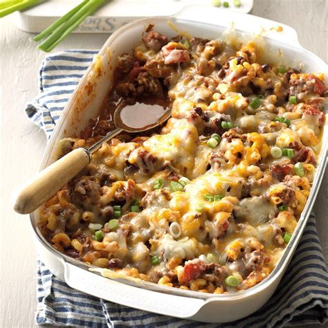 Chili Macaroni Casserole - calories, carbs, nutrition