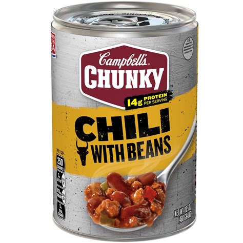 Chili Vegetable Campbells 16 oz - calories, carbs, nutrition