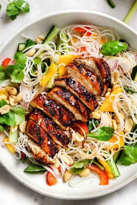 Chinese Chicken Noodle Salad - calories, carbs, nutrition