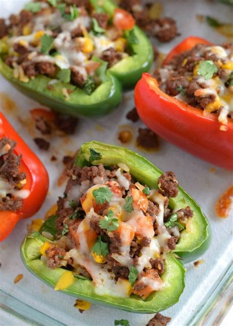 Chipotle Beef Stuffed Peppers - calories, carbs, nutrition