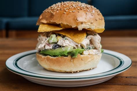 Chipotle Chicken Salad Sandwich - calories, carbs, nutrition