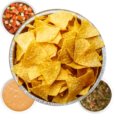 Chips Salsa & Queso - calories, carbs, nutrition