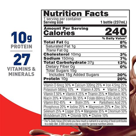 Chocolate Boost - calories, carbs, nutrition