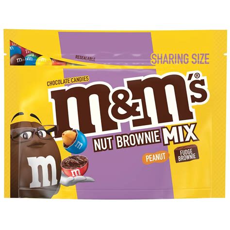 Chocolate Brownie with M & M's - calories, carbs, nutrition