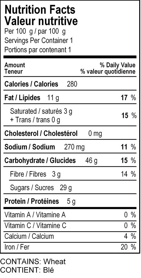 Chocolate Cake Slice - calories, carbs, nutrition