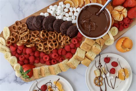 Chocolate Fondue Bar - calories, carbs, nutrition