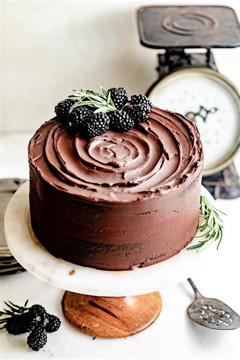 Chocolate Ganache Cake - calories, carbs, nutrition