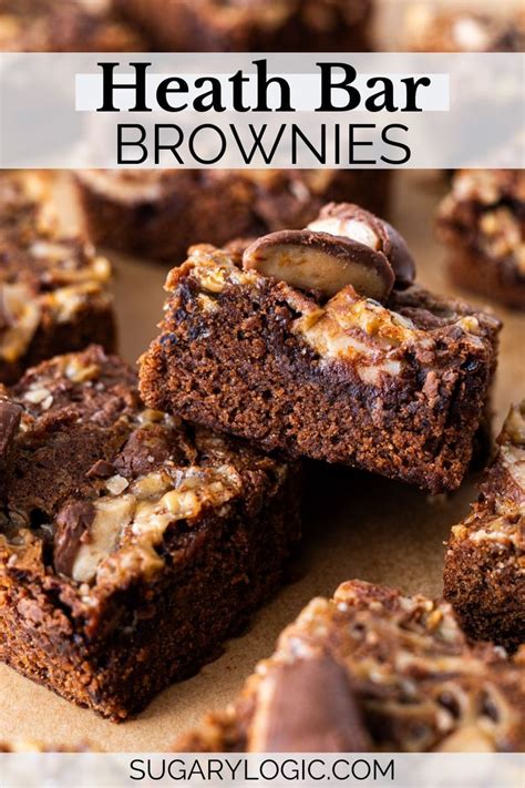 Chocolate Heath Brownies - calories, carbs, nutrition