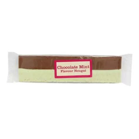 Chocolate Mint Nougat Bar - calories, carbs, nutrition