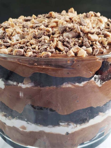 Chocolate Pudding Heath Bar Trifle (60651.0) - calories, carbs, nutrition