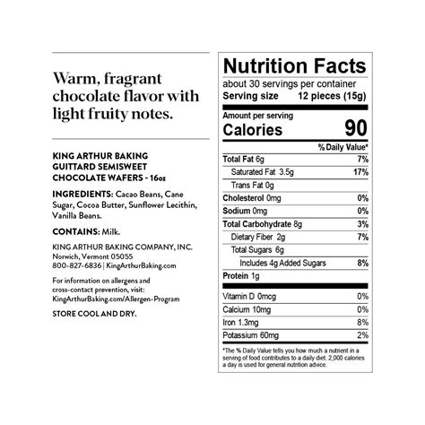 Chocolate Wafers - calories, carbs, nutrition