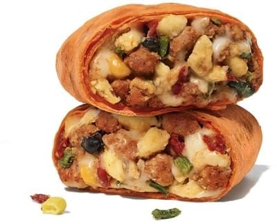 Chorizo Breakfast Wrap - calories, carbs, nutrition