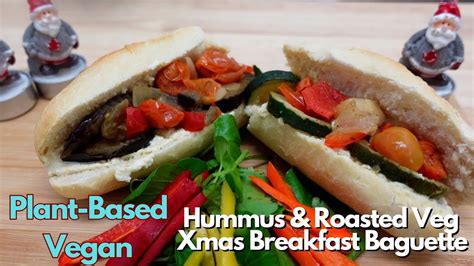 Christmas Vegetarian Baguette - calories, carbs, nutrition