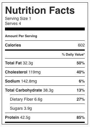 Cilantro Brown Rice - calories, carbs, nutrition