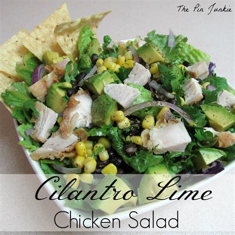 Cilantro Chicken Salad - calories, carbs, nutrition