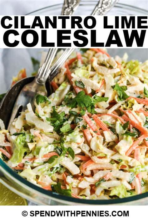 Cilantro Coleslaw - calories, carbs, nutrition