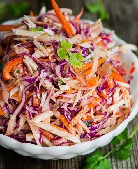 Cilantro Jicama Slaw - calories, carbs, nutrition