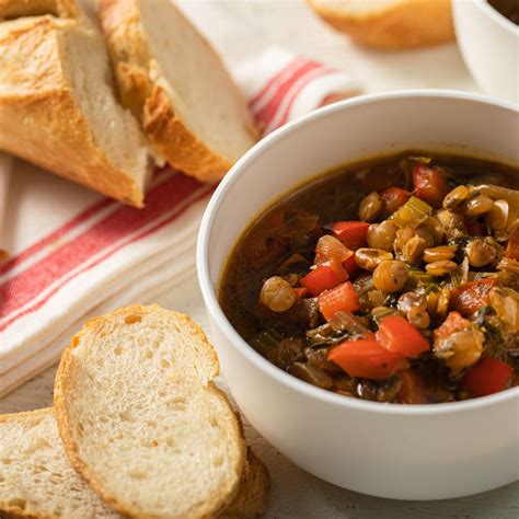 Cilantro Lentil and Orzo Soup 8 oz - calories, carbs, nutrition